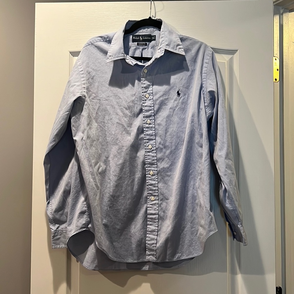 Mens Longe Sleeve Ralph Lauren Button Down